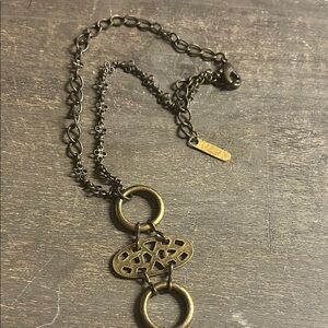 Antique‎ Brass Chain Necklace - Perch